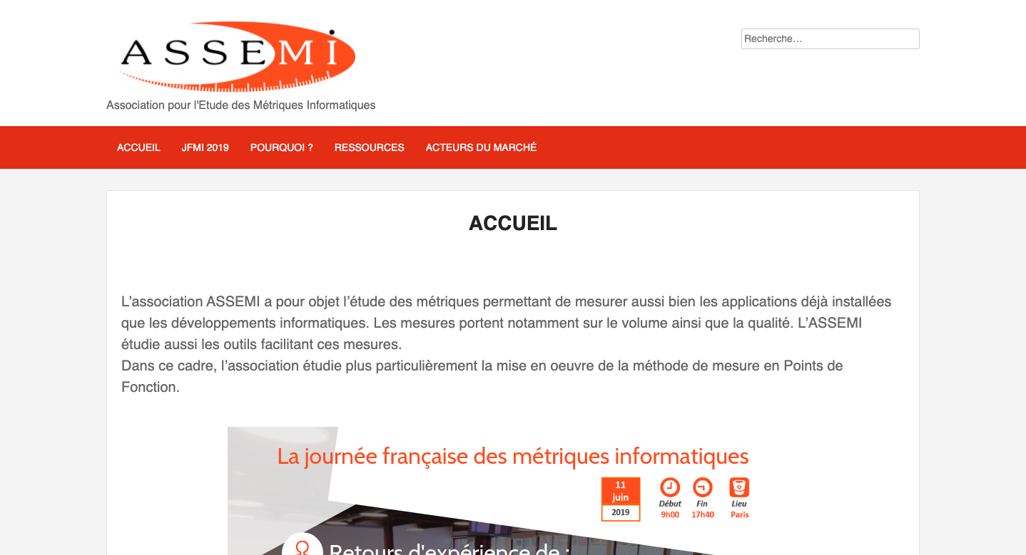 Assemi Organization website